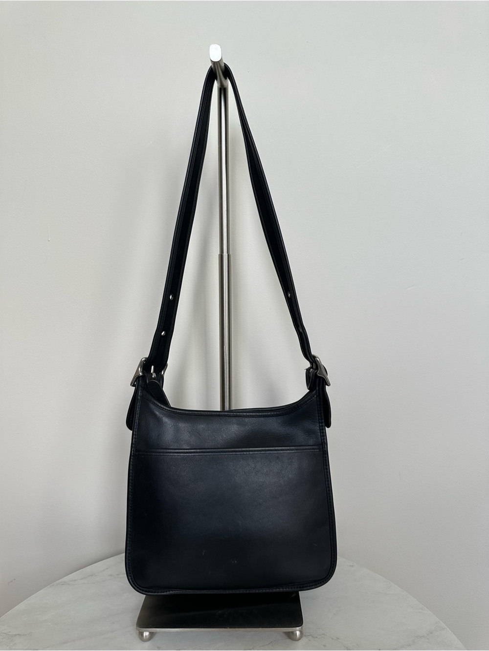 Coach Vintage Large Legacy Zip Bag (Black) - Picture 2 of 9